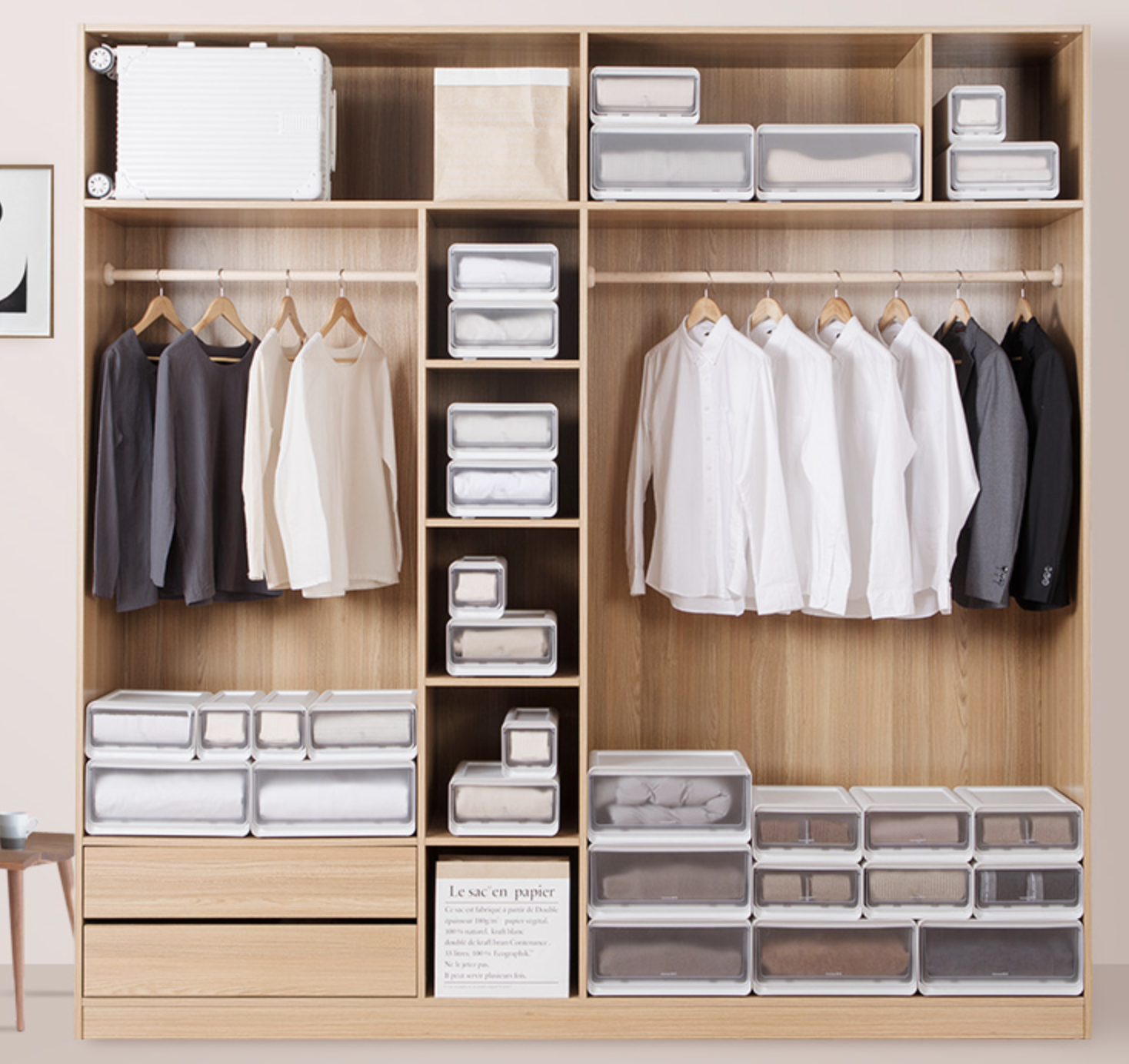 居民搬家衣柜整理收纳技巧?